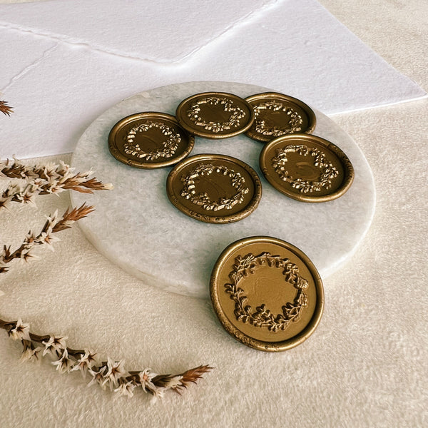 Wreath wax seal