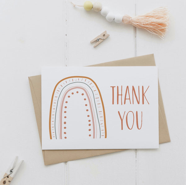 Thank you notecard set