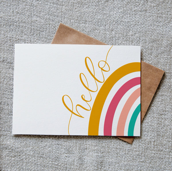 Hello notecard set