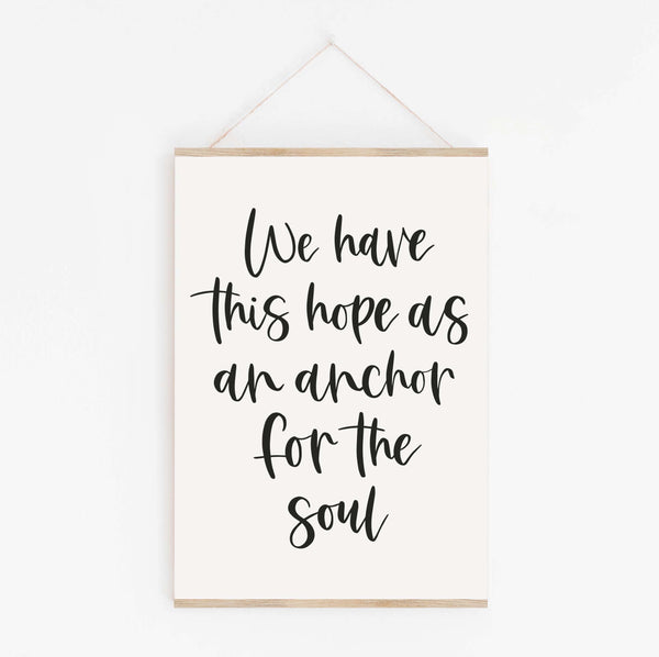 We have this hope print