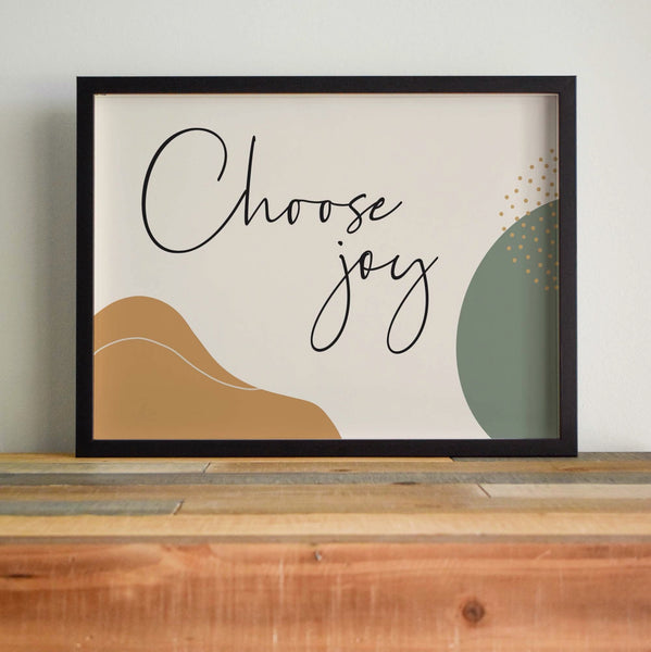 Choose joy print
