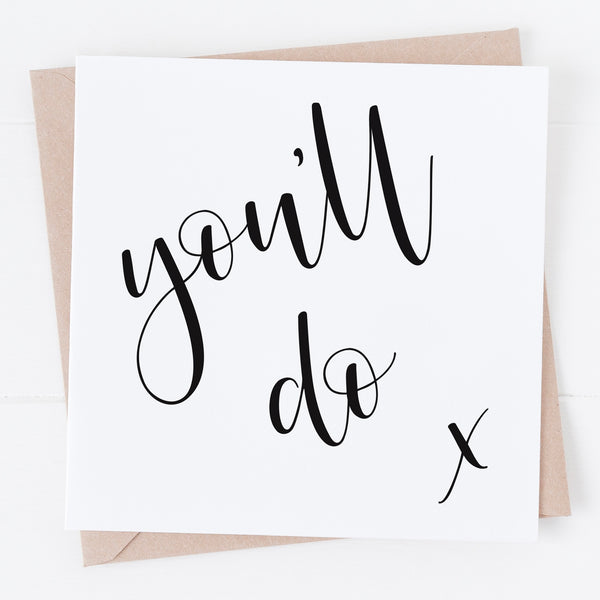 Anniversary Card -  You’ll do ✨Free wax seal ✨
