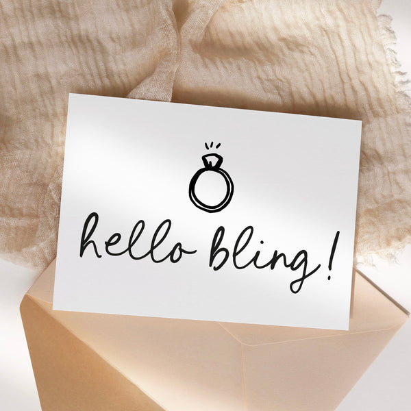 Engagement - hello bling