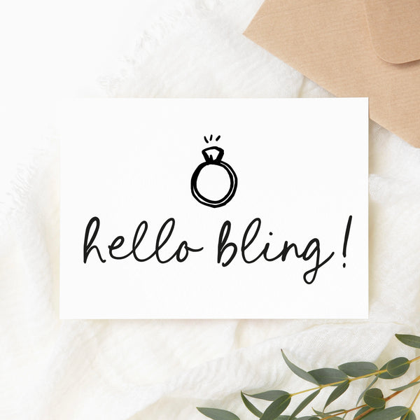 Engagement - hello bling