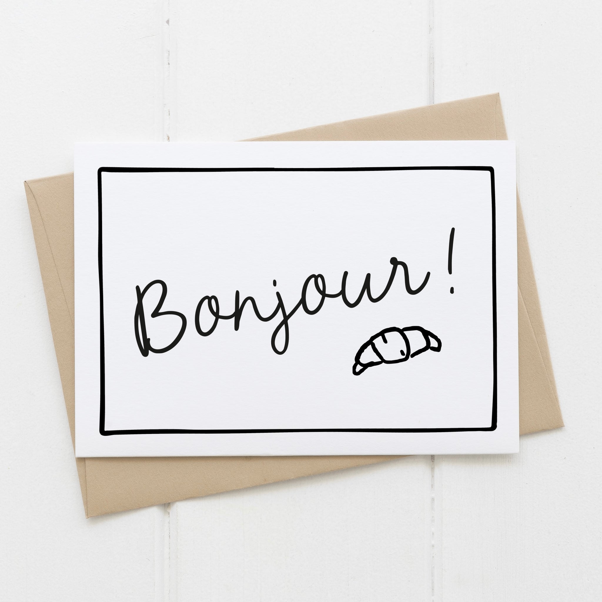 Bonjour card