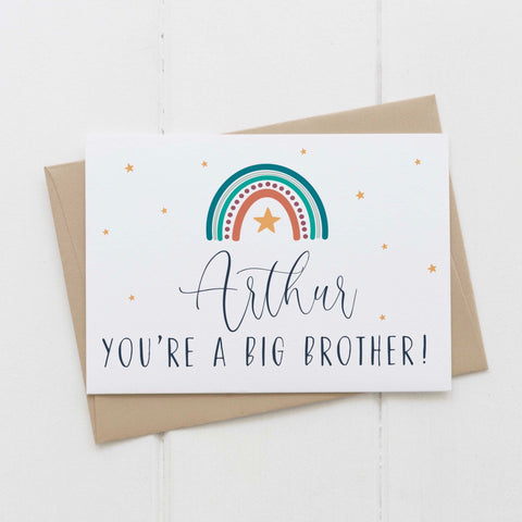 Big brother card - personalised