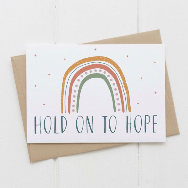 Hold on to hope notecard set