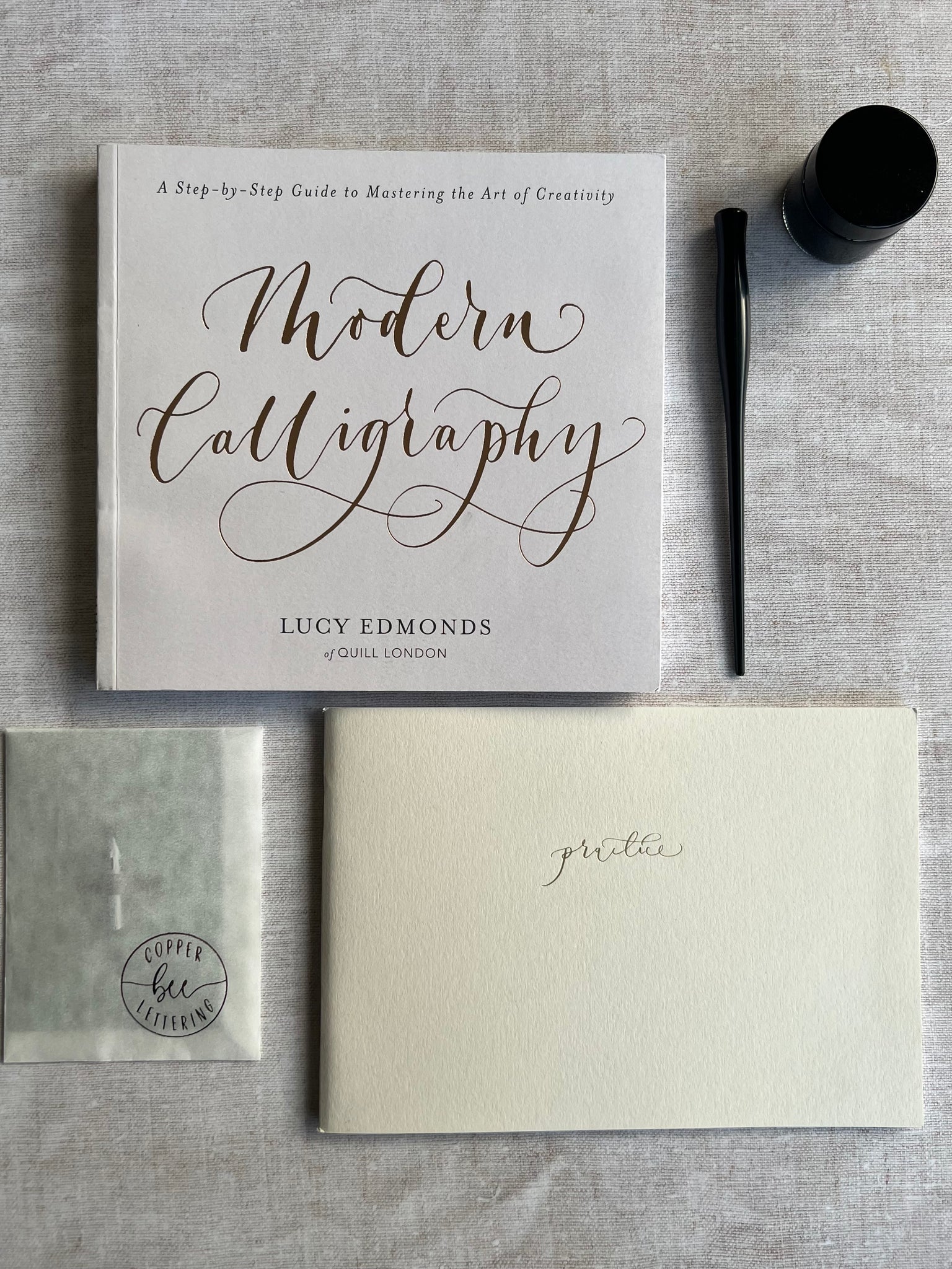 Modern Calligraphy KIT: includes 1 book and 2 pens (plus bonus Dual Br –  LeslieWritesItAll