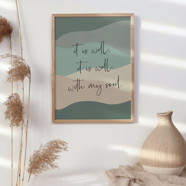 It is well with my soul print 